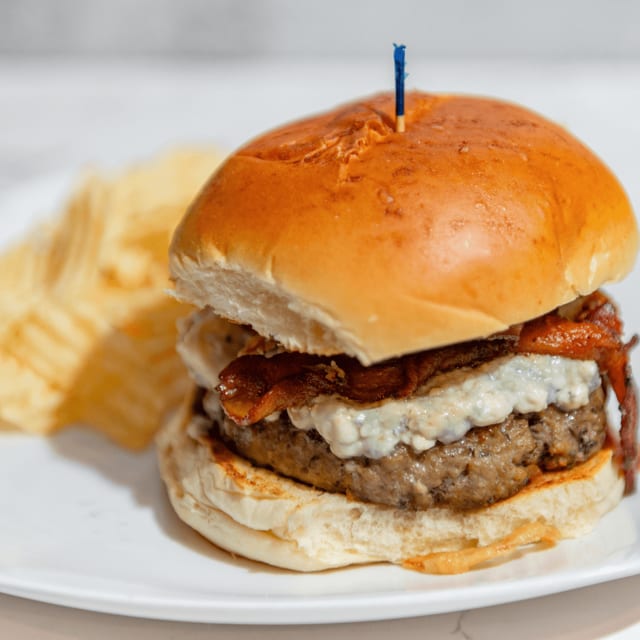 Bacon Bleu Burger.