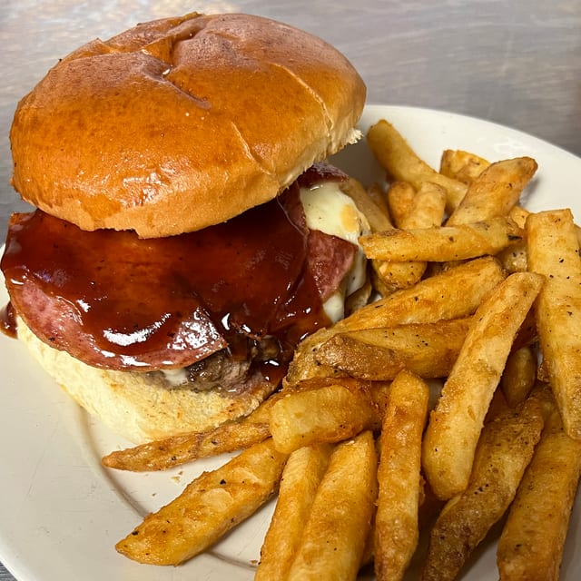 Trenton Fez Burger.